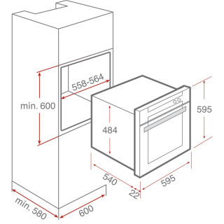 Lò Nướng Teka HLB 8601